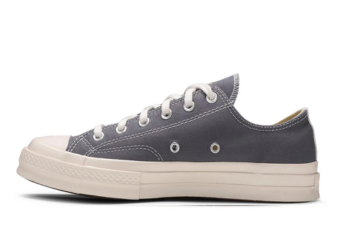 Comme des Garçons PLAY x Chuck 70 Low 'Steel Gray'